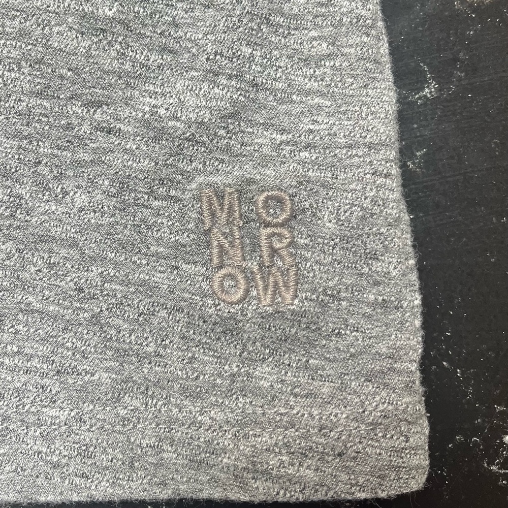 Monrow, Gray, Long Sleeve Tee - Picture 4 of 6